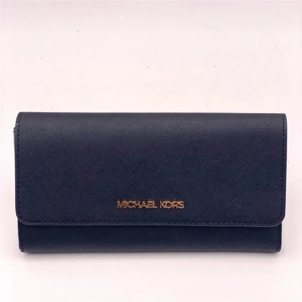 Michael Kors Trifold Wallet Black